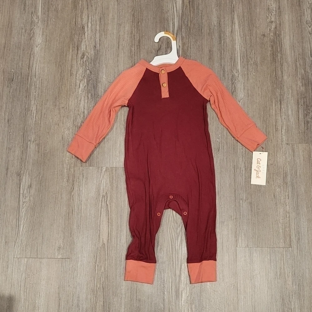 12 months | Cat & Jack Long Sleeve Romper